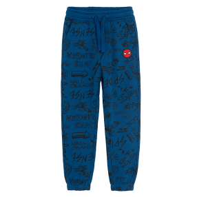 Teplákové kalhoty Spiderman -modré