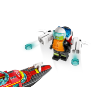                             LEGO® City 60373 Hasičská záchranná loď a člun                        