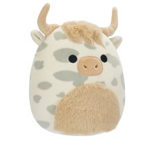                             Plyšový mazlíček Squishmallows  Horská kráva - Borsa                        