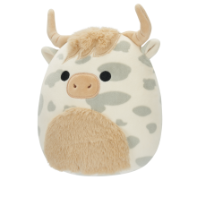                             Plyšový mazlíček Squishmallows  Horská kráva - Borsa                        