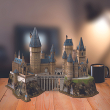                             Puzzle Harry Potter Bradavický hrad 4D                        