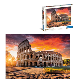 Puzzle 1000 dílků Západ slunce v Římě