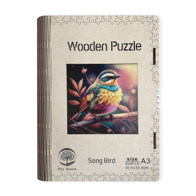 Wooden puzzle Song Bird A3
