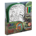 Batoh vybarvovací Dinosaurus