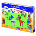 Magnetické puzzle zoo