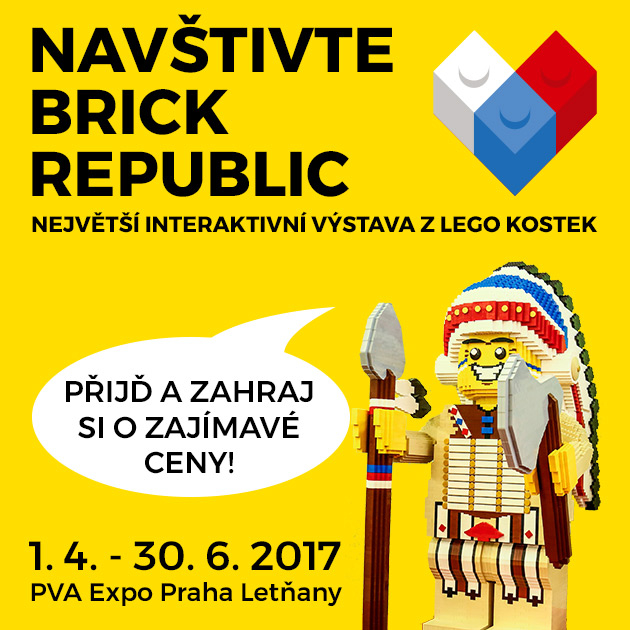 Navštiv LEGO zemi, BRICK REPUBLIC, a zapoj se do hry!