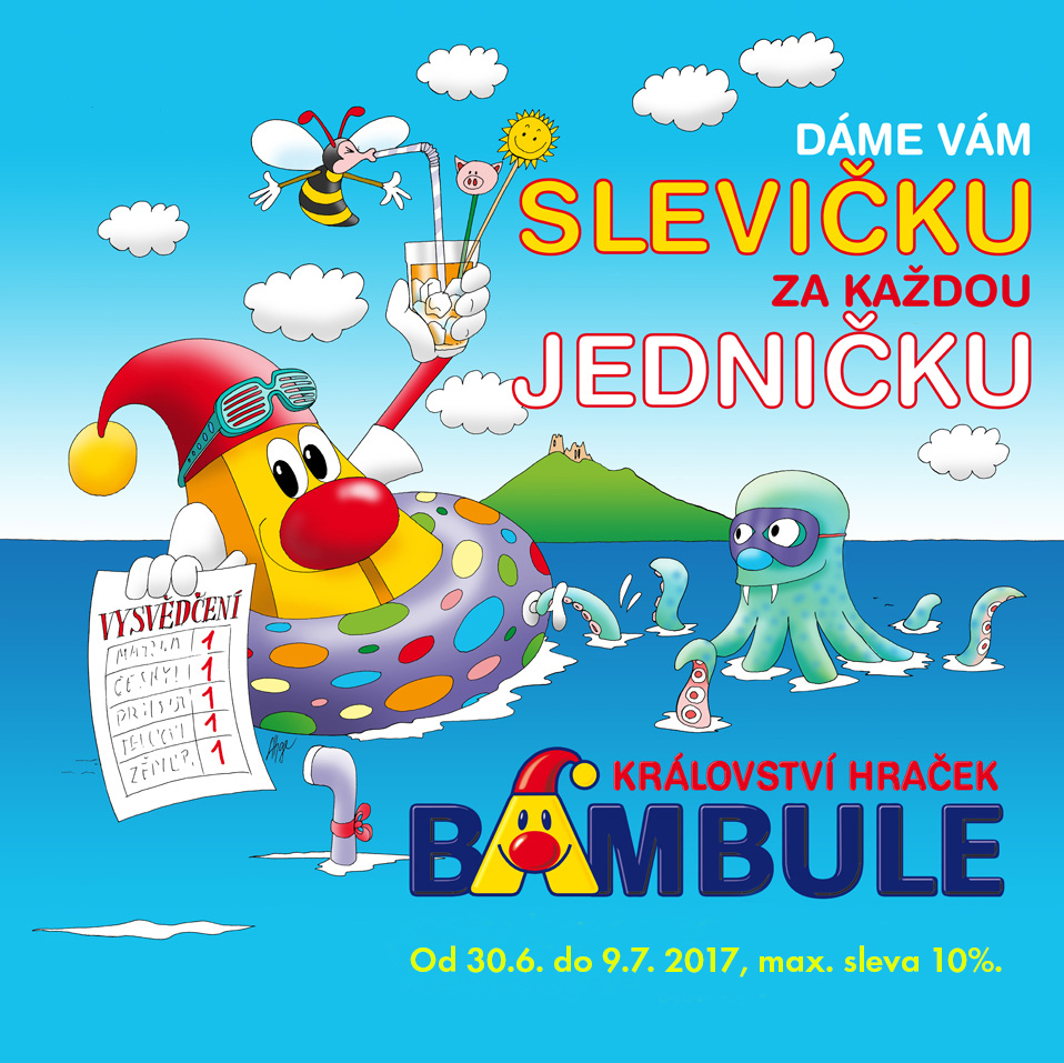 Bambule rozdává slevičku za každou jedničku!