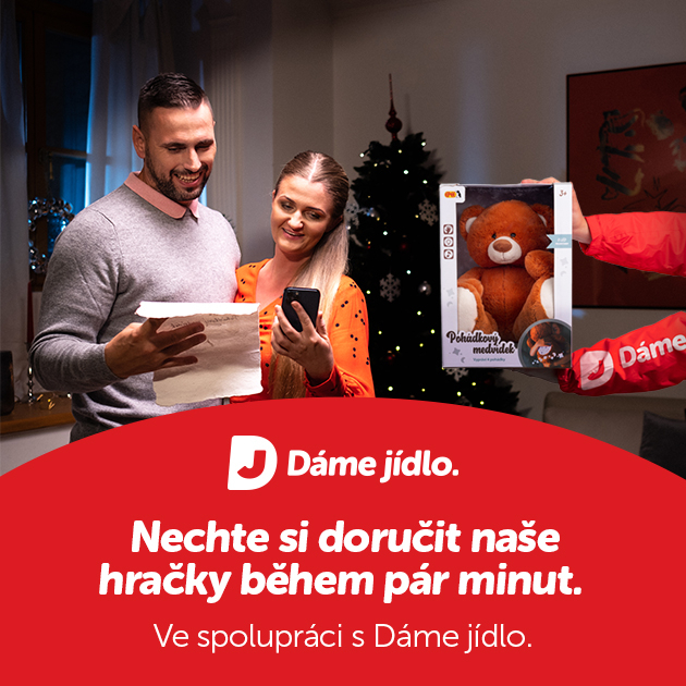 Dáme jídlo - hračky během pár minut!