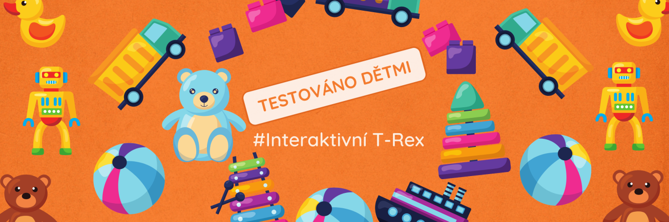 TESTOVÁNO DĚTMI # Interaktivní T-Rex