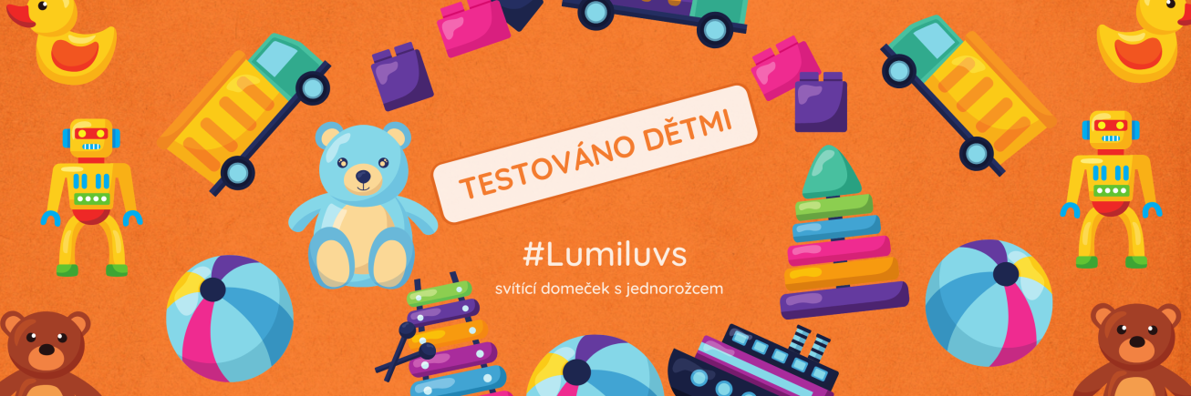 TESTOVÁNO DĚTMI # Lumiluvs Svítící domeček s jednorožcem