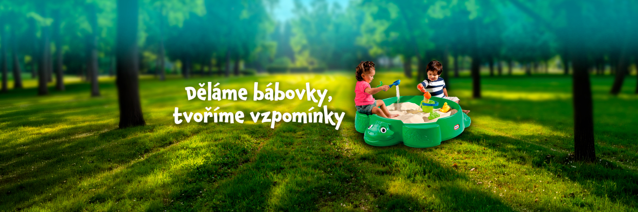 Pískoviště právě v Bambuli