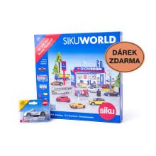                             SIKU World - autosalón + dárek                        