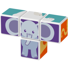                             Geomag Magicube Zvířátka                        