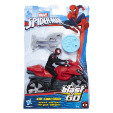                             Spiderman 15 cm Spiderman na čtyřkolce                        