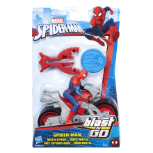                             Spiderman 15 cm Spiderman na čtyřkolce                        
