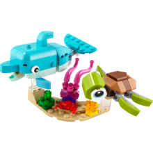                             LEGO® Creator 31128 Delfín a želva                        