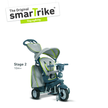                             Tříkolka Smart Trike 5 v 1 Explorer Style šedá                        