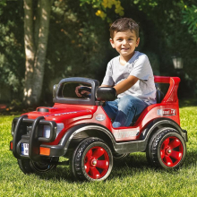                             Elektrické auto NITRO pro děti s klaksonem, 6V                        