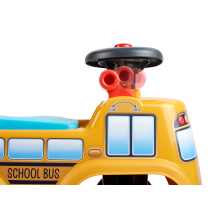                             Odrážedlo školní autobus s volantem                        