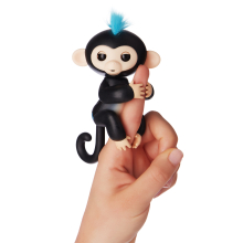                             Fingerlings - Opička Finn, černá                        