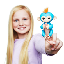                             Fingerlings - Opička Boris, modrá                        