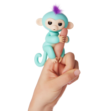                             Fingerlings - Opička Zoe, tyrkysová                        