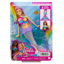                             Barbie blikající mořská panna blondýnka                        