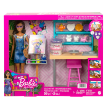                             Barbie umělecký ateliér                        