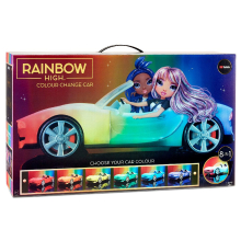                             Rainbow High Duhové auto                        