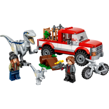                             LEGO® Jurassic World™ 76946 Odchyt velociraptorů Blue a Bety                        