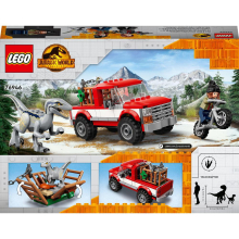                             LEGO® Jurassic World™ 76946 Odchyt velociraptorů Blue a Bety                        