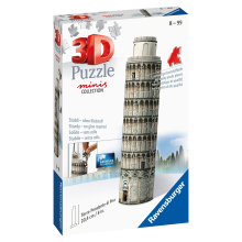                             Puzzle 3D Mini budova - Šikmá věž v Pise 54 dílků                        