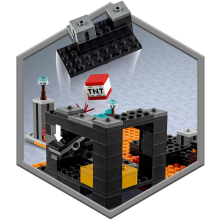                             LEGO® Minecraft® 21185 Podzemní hrad                        