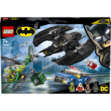                             LEGO® Super Heroes 76120 Batmanovo letadlo a Hádankářova krádež                        