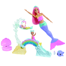                             Barbie Dreamtopia herní set s mořskou vílou                        