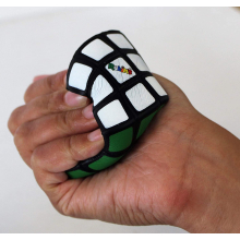                             Rubikova kostka 3x3 pěnová mačkací                        