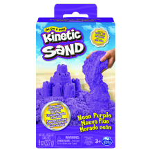                             Kinetic sand barevný tekutý písek v krabici                        