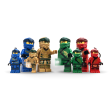                             Lego Ninjago Legacy Zlatý Ninja svítící figurka                        
