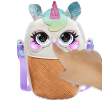                             Purse Pets interaktivní kabelka zmrzlinový jednorožec                        