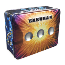                             Bakugan plechový box s exkluzivním Bakuganem s4                        