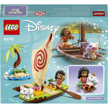                             LEGO® Disney Princess 43170 Vaianino oceánské dobrodružství                        