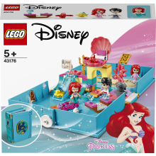                             LEGO® Disney Princess 43176 Ariel a její pohádková kniha dobrodružs                        
