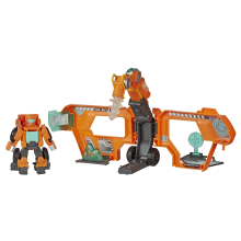                             Transformers Rescue Bot auto s přívěsem                        