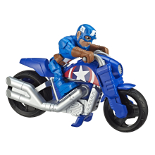                             Avengers Super Heroes figurka a motorka                        