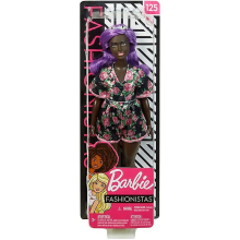                             Barbie Fashionistas s růžovými vlasy                        