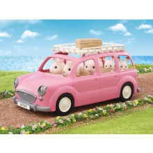                             Rodinné auto růžové Van                        