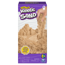                             Kinetic sand 1 kg hnědého tekutého písku                        