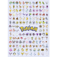                             Puzzle Prvních 151 Pokémonů 500 dílků                        