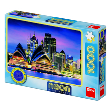                             Puzzle Opera v Sydney 1000 dílků neon                        
