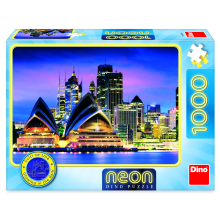                            Puzzle Opera v Sydney 1000 dílků neon                        